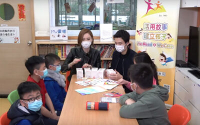 TVB: 陳貝兒蔡加讚與小孩打成一片 感動獲贈畫作